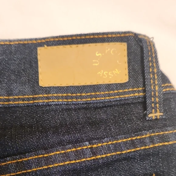 EUC U.S. Polo Assn. Jean Shorts Size 5/6 Dark Blue - Picture 11 of 11